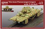 Armored platforms: German Panzerjagerwagen with T-34 Hull, 5MHobby, Scale 1:72