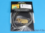Tow cables & track cable with brackets used on Tiger I, King Tiger & Panther