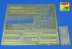 Photo-etched parts: Photoetched set for T-34/85, Aber, Scale 1:35