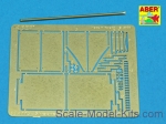 Photo-etched parts: Aditional shrapnel covers for Panther Ausf.G, Aber, Scale 1:35