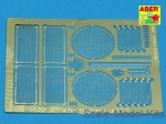 Photo-etched parts: Photoetched for Panther, Ausf.G/F, Aber, Scale 1:35