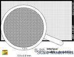 Nets interlace look and hexagonal(80x45mm) 0,8x0,8mm