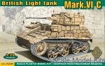 Tank: Mark.VI C British light tank, Ace, Scale 1:72