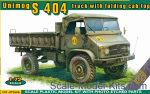 ACE72466 Unimog S 404 truck with folding cab top