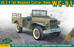 ACE72612 WC-51 U.S. 3/4 ton weapons carrier 'Beep'