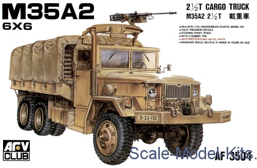 AFV-Club - M35A2 2 -1/2 Ton cargo truck - plastic scale model kit