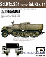 AF35044 Sdkfz 251 Track early type (workable)