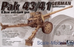 Artillery: German 88mm PAK- 43/41, AFV-Club, Scale 1:35