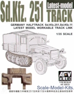 AF35070 Sdkfz 251 Track late type (workable)