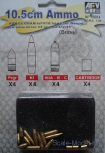 AF35074 10.5cm Ammo for FH18M Sd. Kfz.11