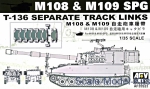 AF35S23 T-136 Separate tracks links M108 and M109 SPG