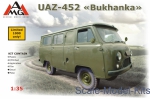 Civil trucks: UAZ-452 "Bukhanka", AMG Models, Scale 1:35