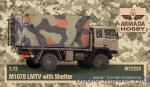 ARH-M72223 M1078 2,5ton LMTV US 4x4 truck w/shelter (resin kit & PE set)