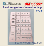 DAN35557 Stencil designation of downed air targets