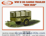 GMU48004 WWII US Cargo Trailer Ben Hur