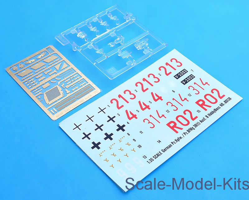 Hobby Boss - German Pz.Kpfw./Pz.BfWg 38(t) Ausf. B - Plastic Scale ...