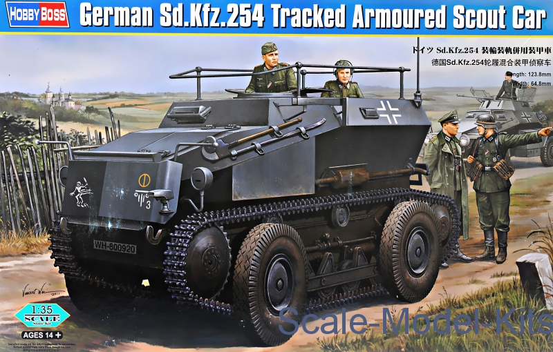 German Sd.Kfz.254 Tracked Armoured Scout Car