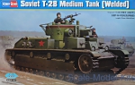 Tank: Soviet T-28 Medium Tank (Welded), Hobby Boss, Scale 1:35