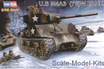 Tank: US M4A3 76 (W) Tank, Hobby Boss, Scale 1:48