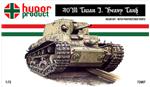 Tank: 1/72 Hunor Product 72007 - 40M Turan I heavy tank (resin kit + pe), Hunor Product, Scale 1:72