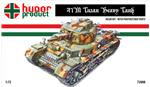 Tank: 1/72 Hunor Product 72008 - 41M Turan II heavy tank (resin kit + pe), Hunor Product, Scale 1:72