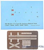 Type 89 Japanese Medium Tank KOU gasoline, late