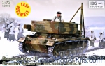 IBG72059 Bergepanzer III German armored recovery vehicle, easy assembly