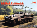 ICM35102 Sd.Kfz.251/6 Ausf.A, WWII German Armoured Command Vehicle