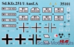Sd.Kfz.251/1 Ausf.A with German Infantry