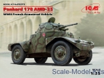 ICM35373 Panhard 178 AMD-35, WWII French armoured vehicle