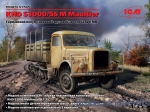 ICM35453 WWII German Semi-Tracked Truck KHD S3000/SS M Maultier
