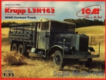 Army Car / Truck: Krupp L3H163 WWII German army truck, ICM, Scale 1:35