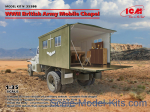 ICM35586 WWII British Army Mobile Chapel