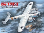 Bombers: WWII German bomber Do 17Z-2, ICM, Scale 1:72