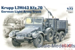 ICM72451 Krupp L2H143 Kfz.70 WWII German light truck