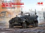 ICM72473 Type G4 Partisanenwagen with MG 34, WWII German vehicle
