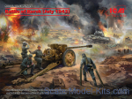 ICMDS3505 The Battle of Kursk (July 1943) with T-34-76 Soviet medium tank (early production) and Pak 36(r) Ger