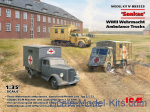ICMDS3523 'Sankas' WWII Wehrmacht Ambulance Trucks