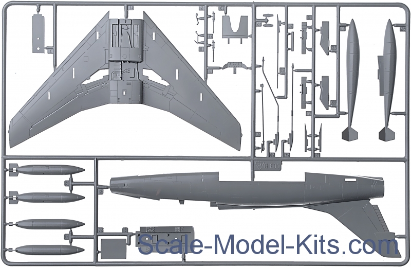 F-100F Super Sabre Kit ITALERI 1:72 IT1398 