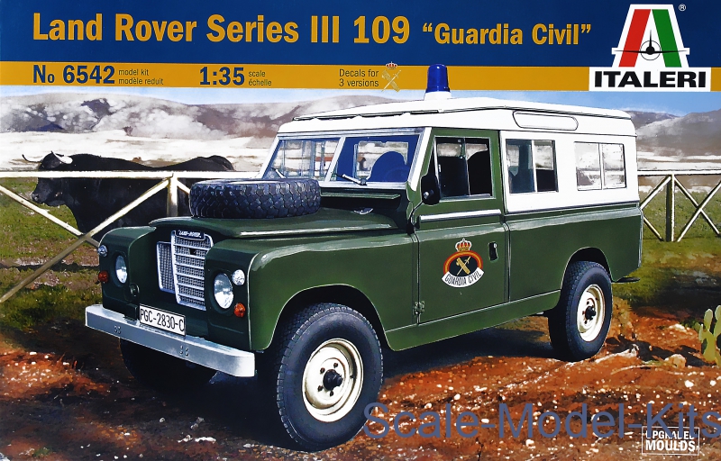 land rover model kit plastic