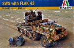 IT6480 WWII German sWS with 3.7cm FlaK43