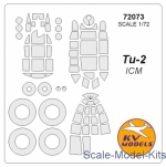 KVM72073 Mask for Tupolev Tu-2 (ICM)