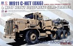 MENG-SS013 U.S. M911 C-HET(8X6) & M747 Heavy Equipment Semi-Trailer