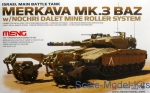MENG-TS005 Merkava Mk.3 BAZ w/Nochri Dalet Mine Roller System