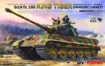 Tank: German Heavy Tank Sd.Kfz.182 King Tiger (Henschel Turret), Meng, Scale 1:35