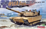 Tank: U.S. Army M1A1 Abrams Tusk main batle tank, Meng, Scale 1:35