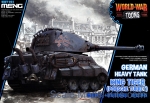 MENG-WWT003 German heavy tank King Tiger (Porsche turret), Snap fit