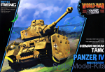 MENG-WWT013 German medium tank Panzer IV (World War Toons series)