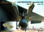 MD-R4805 Launcher set LAU-128/ADU-552 for F-15