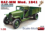 MA35130 GAZ-MM  Mod. 1941 1.5t Cargo truck